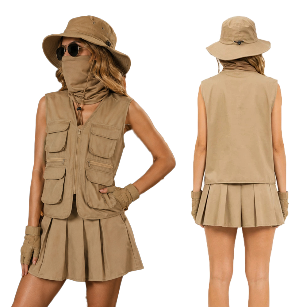 Outdoor Adventure Outfit - Odzież dla odkrywców, kapelusze, akcesoria, wędrówki,