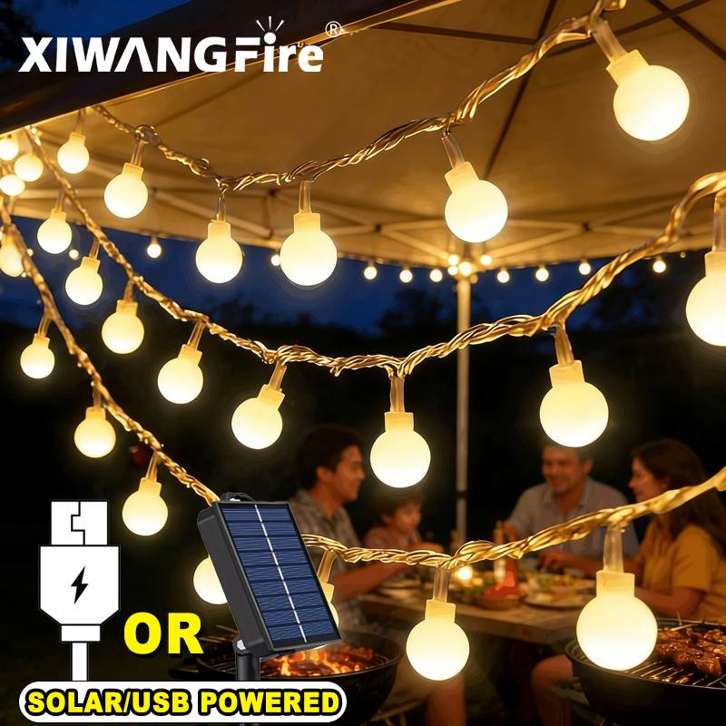 Lampki solarne/USB/bateryjne,  – Outdoor Adventure Trips recenzja i cena