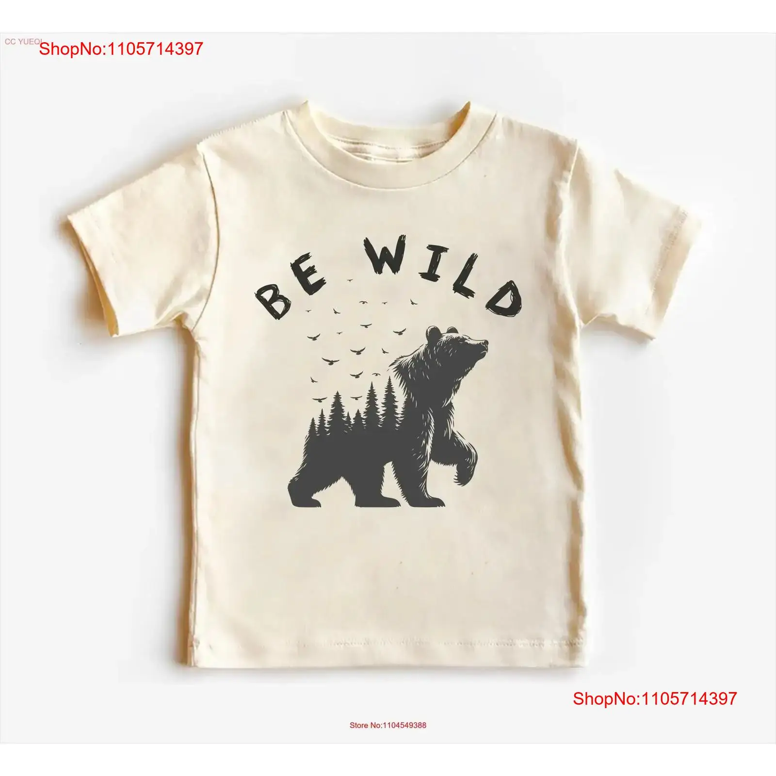 Koszulka Be Wild Baby, body, b – Outdoor Adventure Outfit recenzja i cena