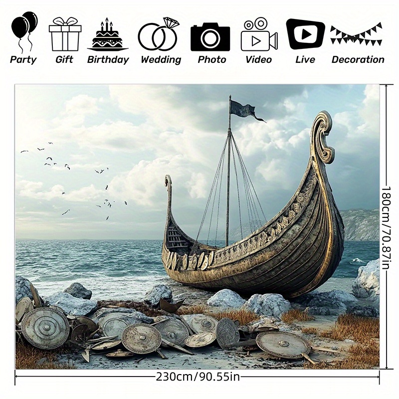 Duże tła fotograficzne i baner – Outdoor Adventure Birthday Party recenzja i cena