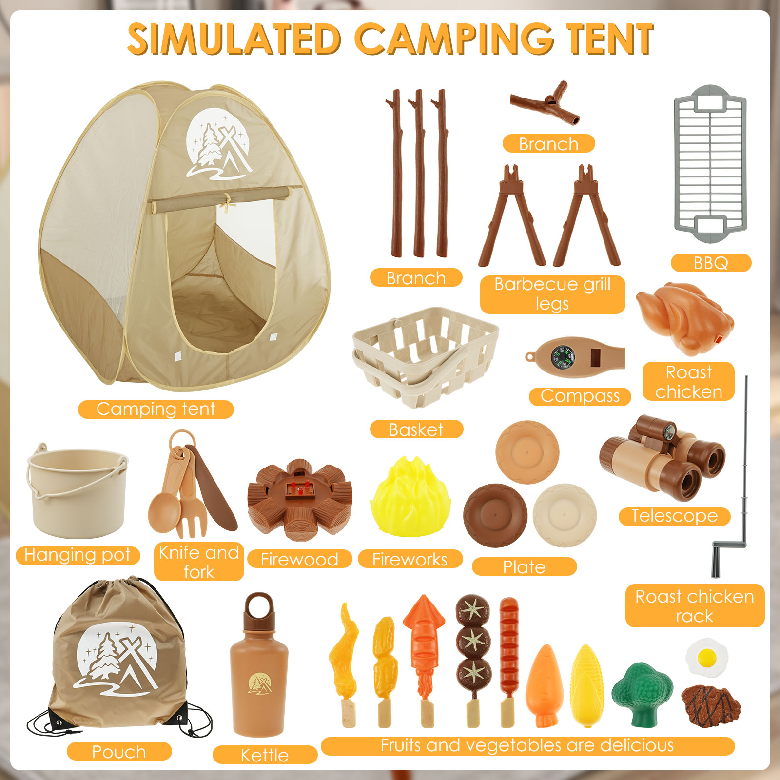 Zestaw zabawek kempingowych dl – Outdoor Adventure Kit For Kids recenzja i cena